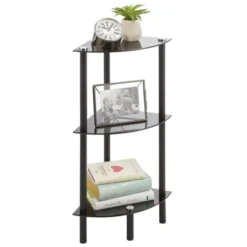 MDesign Glass/Metal Household Corner Organizer Shelf -Home Decoration GUEST 0106d35b 4691 4cae 99f3 575b0bfd5853