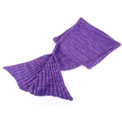 Kitchen + Home Mermaid Tail Blanket - Mermaid Pattern Knitted Throw For Adults And Kids - 72 -Home Decoration GUEST 03d9485f 81b1 4729 8dff d966d69a434e