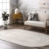 NuLOOM Kyla Handmade Braided Farmhouse Round Area Rug -Home Decoration GUEST 08bd6e72 8ce5 45aa 9aca 8c25201b355f