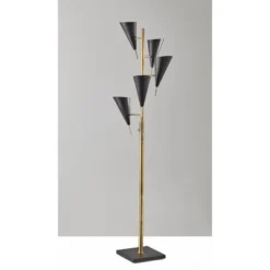 71.5" Owen Tree Lamp Black - Adesso -Home Decoration GUEST 0cb3afb2 0200 4afe 8603 1b02b145247f