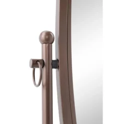 Clarisse Metal Mirror Brown - Linon -Home Decoration GUEST 0dec027d 7f90 4ec0 a9f1 c86821d27768