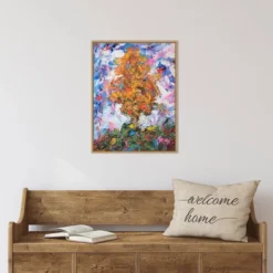 18" X 24" Tree II By Joseph Marshal Foster Framed Canvas Wall Art Orange - Amanti Art 10 18" X 24" Tree II By Joseph Marshal Foster Framed Canvas Wall Art Orange - Amanti Art -Home Decoration GUEST 0e15109e 6763 4b0a a44d da60894b0602