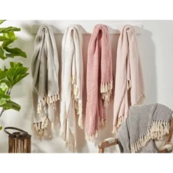 50"x60" Soft Cotton Diamond Weave Throw Blanket - Saro Lifestyle 13 50"x60" Soft Cotton Diamond Weave Throw Blanket - Saro Lifestyle -Home Decoration GUEST 0fc9cfae 6e66 46a0 854e 8838e6d2415d