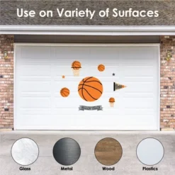 Big Dot Of Happiness Nothin’ But Net - Basketball - Peel And Stick Sports Decor Vinyl Wall Art Stickers - Wall Decals - Set Of 20 -Home Decoration GUEST 14a1db89 0936 454d 9c0e 5d807a314af9