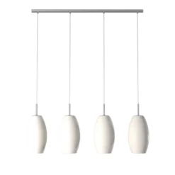 Batista 1 Multi Light Pendant Ceiling Light 39.5 " Matte Nickel - Eglo -Home Decoration GUEST 18a64e1e 971f 401a a3df 5a8a8e75e598