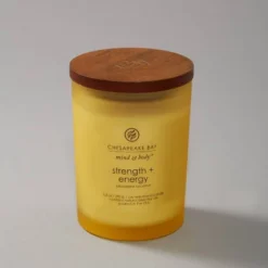 Jar Candle Strength & Energy - Mind And Body By Chesapeake Bay Candle -Home Decoration GUEST 19e61368 9664 4ca3 a67c 0c522fa07fdd