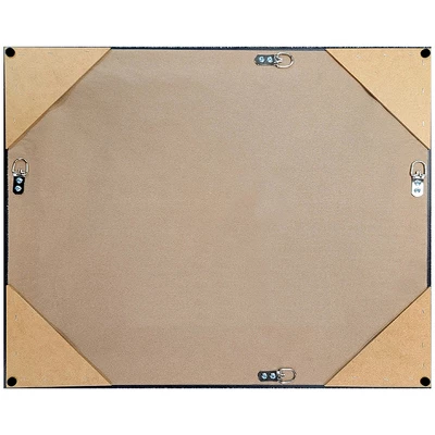 Amanti Art Blanco White Non-Beveled Wood Bathroom Wall Mirror 9 Amanti Art Blanco White Non-Beveled Wood Bathroom Wall Mirror - Image 7