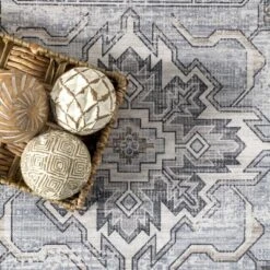 NuLOOM Britt Stain Repellent Machine Washable Area Rug -Home Decoration GUEST 1e970ad6 925c 4967 80b4 5e6ffa3a67aa