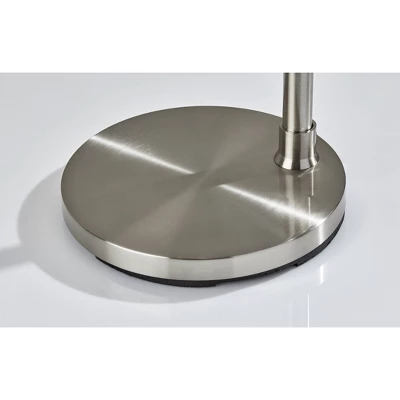 Max Floor Lamp Silver - Adesso 5 Max Floor Lamp Silver - Adesso - Image 3