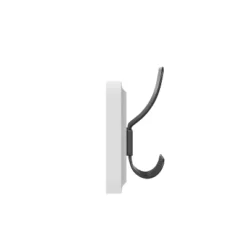 Flash Furniture Daly Wall Mounted 34 Inch Solid White Pine Wood Storage Rack With 7 Hooks For Entryway, Kitchen, Bathroom -Home Decoration GUEST 2035cf84 561a 4953 901c baf8816acc07