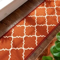 Dallas Moroccan Trellis Modern Geometric Lattice Thin Pile Machine Washable Indoor Outdoor Area Rug -Home Decoration GUEST 20845783 bf38 4344 90a5 208c1cb033ad