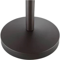 Franklin Iron Works Warwick Industrial Torchiere Floor Lamp With Side Lights 71 1/2" Tall Tiger Bronze LED Clear Seedy Glass For Living Room Reading -Home Decoration GUEST 2172df32 5d22 44bb 921f 1469e4defd26