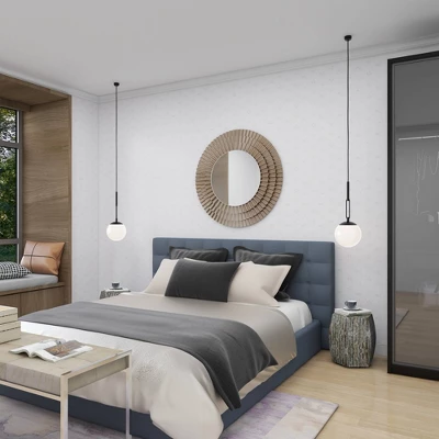 Wood Starburst Wall Mirror Silver - Olivia & May 7 Wood Starburst Wall Mirror Silver - Olivia & May - Image 5