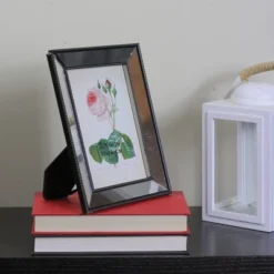 Northlight 5" X 7" Silver Studded Glass Mirror Encased Photo Picture Frame 9 Northlight 5" X 7" Silver Studded Glass Mirror Encased Photo Picture Frame -Home Decoration GUEST 2486b515 4637 4380 a8d6 dda3b2b7301b