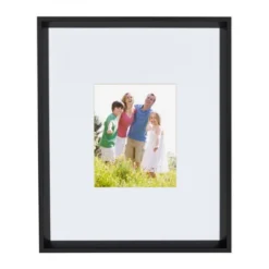 17.5" X 21.5" Matted To 8" X 10" Calter Wall FrameBlack - Kate And Laurel