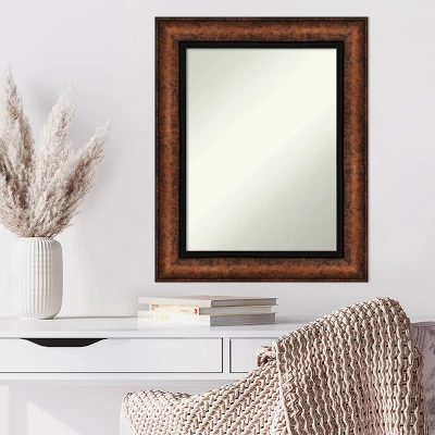 25" X 31" Non-Beveled Vogue Bronze Wall Mirror - Amanti Art 7 25" X 31" Non-Beveled Vogue Bronze Wall Mirror - Amanti Art - Image 5