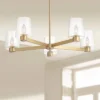 Possini Euro Design Satiny Gold Pendant Chandelier 27 1/4" Wide Modern Clear Glass Shades 5-Light Fixture For Dining Room House 1 Possini Euro Design Satiny Gold Pendant Chandelier 27 1/4" Wide Modern Clear Glass Shades 5-Light Fixture For Dining Room House -Home Decoration GUEST 284dccb8 19a0 4a5a 868f a3089a7a6c55