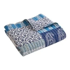 Chandra Printed Patchwork Quilted Throw - Levtex Home 7 Chandra Printed Patchwork Quilted Throw - Levtex Home -Home Decoration GUEST 288e33dd 0ea5 4a57 b5c6 5511080a6225