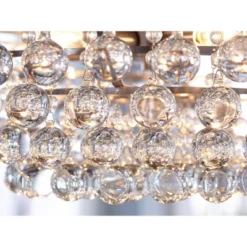 Vienna Full Spectrum Wohlfurst Brushed Nickel Pendant Chandelier 20 1/4" Wide Clear Crystal 5-Light Fixture For Dining Room House Foyer Kitchen Island -Home Decoration GUEST 2ad365cb a092 4861 96d3 b07db994df58