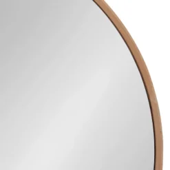 28" X 28" Norlund Framed Round Decorative Wall Mirror Natural - Kate & Laurel All Things Decor 10 28" X 28" Norlund Framed Round Decorative Wall Mirror Natural - Kate & Laurel All Things Decor -Home Decoration GUEST 2af5debe 228a 45b0 a257 f494ec7e73bc