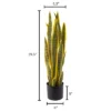 Nature Spring 29.5 Inch Artificial Snake Plant 2 Nature Spring 29.5 Inch Artificial Snake Plant -Home Decoration GUEST 2cc1e2ab aae2 47ae 9b09 b2a2141fd005