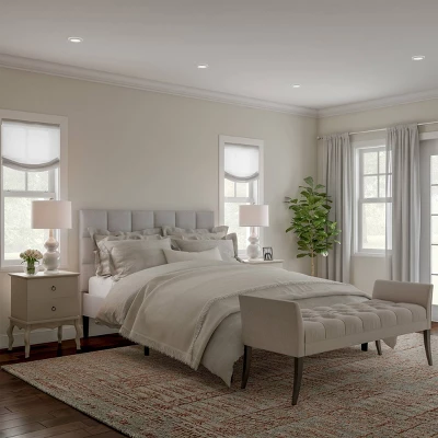 Set Of 2 Ceramic Double Gourd Table Lamps White (Includes LED Light Bulb) - Trademark Global 7 Set Of 2 Ceramic Double Gourd Table Lamps White (Includes LED Light Bulb) - Trademark Global - Image 5