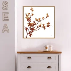 22" X 22" Colors Of The Fall IX By Anne Tavoletti Framed Canvas Wall Art Light Brown - Amanti Art -Home Decoration GUEST 2fb0045d 4e0c 4916 b74e 95dbf20f8371