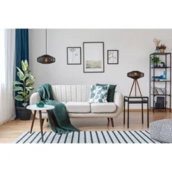 7" Kingston Pendant Ceiling Light Black - Adesso -Home Decoration GUEST 309c981b 69db 4e35 b715 1c260790e871