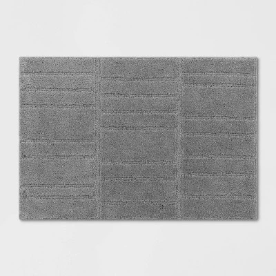 2'6"x3'8" Washable Uneven Blocks Accent Rug - Threshold™ 6 2'6"x3'8" Washable Uneven Blocks Accent Rug - Threshold™ - Image 4