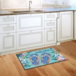 Briarwood Lane Enjoy Life Flip Flops Summer Doormat Nautical Indoor Outdoor 30" X 18" -Home Decoration GUEST 385cf3bb 67a5 46a4 98a2 3215ef7b3b97