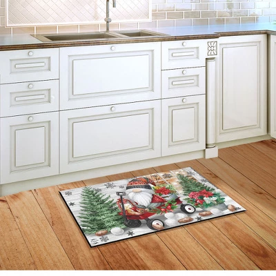 Wagon Gnome Winter Christmas Doormat 30" X 18" Indoor Outdoor Briarwood Lane 6 Wagon Gnome Winter Christmas Doormat 30" X 18" Indoor Outdoor Briarwood Lane - Image 4