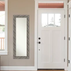 20" X 54" Non-Beveled Silver Luxor Wood On The Door Mirror - Amanti Art 16 20" X 54" Non-Beveled Silver Luxor Wood On The Door Mirror - Amanti Art -Home Decoration GUEST 3a752061 83af 4276 8f00 11d4fa8b1294
