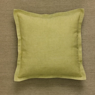 Split P Linen Pillow Cover - Pear 5 Split P Linen Pillow Cover - Pear - Image 3