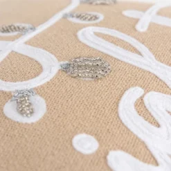 14"x26" Oversized Word Polyester Filled Lumbar Throw Pillow Tan - Rizzy Home -Home Decoration GUEST 3ba60dcf 261e 4758 8f9d 0050e6b3b1cc