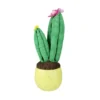 Northlight 10.5" Plush Dual Cactus Artificial Potted Plant Table Top Decoration - Green/Yellow -Home Decoration GUEST 3c2d260e 83b0 4f2a 8ad3 e289a7afab5a