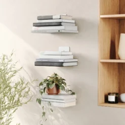 Set Of 3 Conceal Floating Large Shelves - Umbra 14 Set Of 3 Conceal Floating Large Shelves - Umbra -Home Decoration GUEST 3e067bf4 357a 4244 a8d2 c2803be691dc