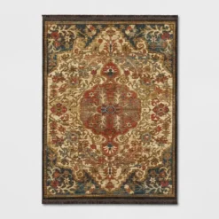 Floral Woven Medallion Persian Rug - Threshold™ -Home Decoration GUEST 3eb86cbc 044a 4e0d ad92 c20f1928d94e