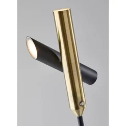 LED Vega Torchiere Black/Brass (Includes LED Light Bulb) - Adesso 15 LED Vega Torchiere Black/Brass (Includes LED Light Bulb) - Adesso -Home Decoration GUEST 3f55d9fd 4eef 4d88 8b6d 6b1dab848fb1
