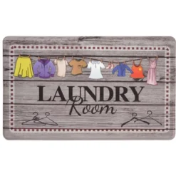 World Rug Gallery Laundry Room Standing Mat -Home Decoration GUEST 41d11997 2990 4e8e ac96 358720fa7e5e