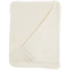 50"x70" Faux Fur Sheared Mink Reversible Throw Blanket - Mina Victory 15 50"x70" Faux Fur Sheared Mink Reversible Throw Blanket - Mina Victory -Home Decoration GUEST 42e4ae16 f457 4b26 8964 bcaf573ab54b