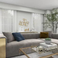 Metal Geometric Overlapping Rectangles Wall Decor Gold - CosmoLiving By Cosmopolitan -Home Decoration GUEST 4379458f 557e 4ac2 b1f4 81aaef983332