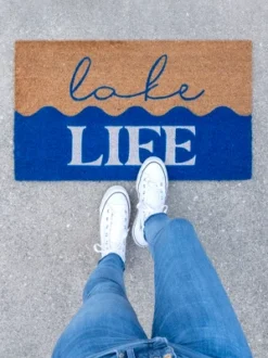 Shiraleah "Lake Life "Doormat