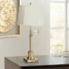 360 Lighting Swing Arm Desk Table Lamp 36" Tall Antique Brass Beige Fabric Drum Shade For Living Room Bedroom Bedside Office Family 2 360 Lighting Swing Arm Desk Table Lamp 36" Tall Antique Brass Beige Fabric Drum Shade For Living Room Bedroom Bedside Office Family -Home Decoration GUEST 448868a6 3812 4388 ad6f 24cbd54379a9