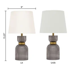 Set Of 2 15.25" Kaia Cylinder Base Table Lamps - River Of Goods -Home Decoration GUEST 4660c744 bc4b 4da8 812c 588d2e8e6ed2