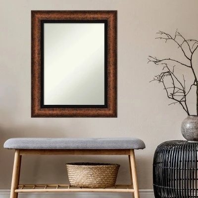 25" X 31" Non-Beveled Vogue Bronze Wall Mirror - Amanti Art 9 25" X 31" Non-Beveled Vogue Bronze Wall Mirror - Amanti Art - Image 7