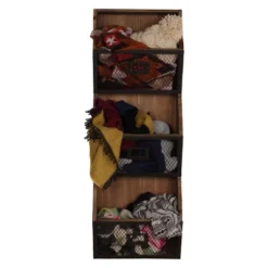 Burdock Rustic Wood And Metal Wall Vertical Storage Pockets Brown - Kate And Laurel All Things Decor, Uniek 10 Burdock Rustic Wood And Metal Wall Vertical Storage Pockets Brown - Kate And Laurel All Things Decor, Uniek -Home Decoration GUEST 466a7ed2 7280 4332 9013 840062fc27b6