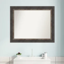 Amanti Art Bark Rustic Non-Beveled Bathroom Wall Mirror -Home Decoration GUEST 487c8a78 d6b4 414c bae0 589bed2385c6