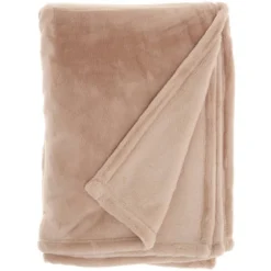 50"x70" Faux Fur Sheared Mink Reversible Throw Blanket - Mina Victory 13 50"x70" Faux Fur Sheared Mink Reversible Throw Blanket - Mina Victory -Home Decoration GUEST 49390453 3e04 4238 8971 5a6d3132d6fe