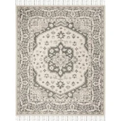 Ann Medallion Tufted Area Rug Light - Safavieh -Home Decoration GUEST 49fec58d b5b6 40b6 adb2 8e1e159b5005