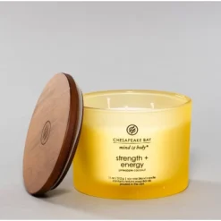 Jar Candle Strength & Energy - Mind And Body By Chesapeake Bay Candle -Home Decoration GUEST 4a16835d 4739 4d08 af22 de6a83dad6ed